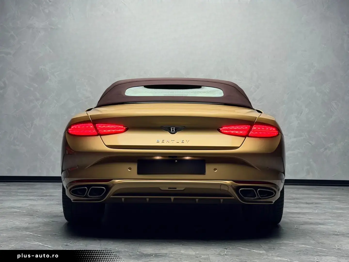 BENTLEY Continental GTC Speed First Edition V8 AKRAPOVIC