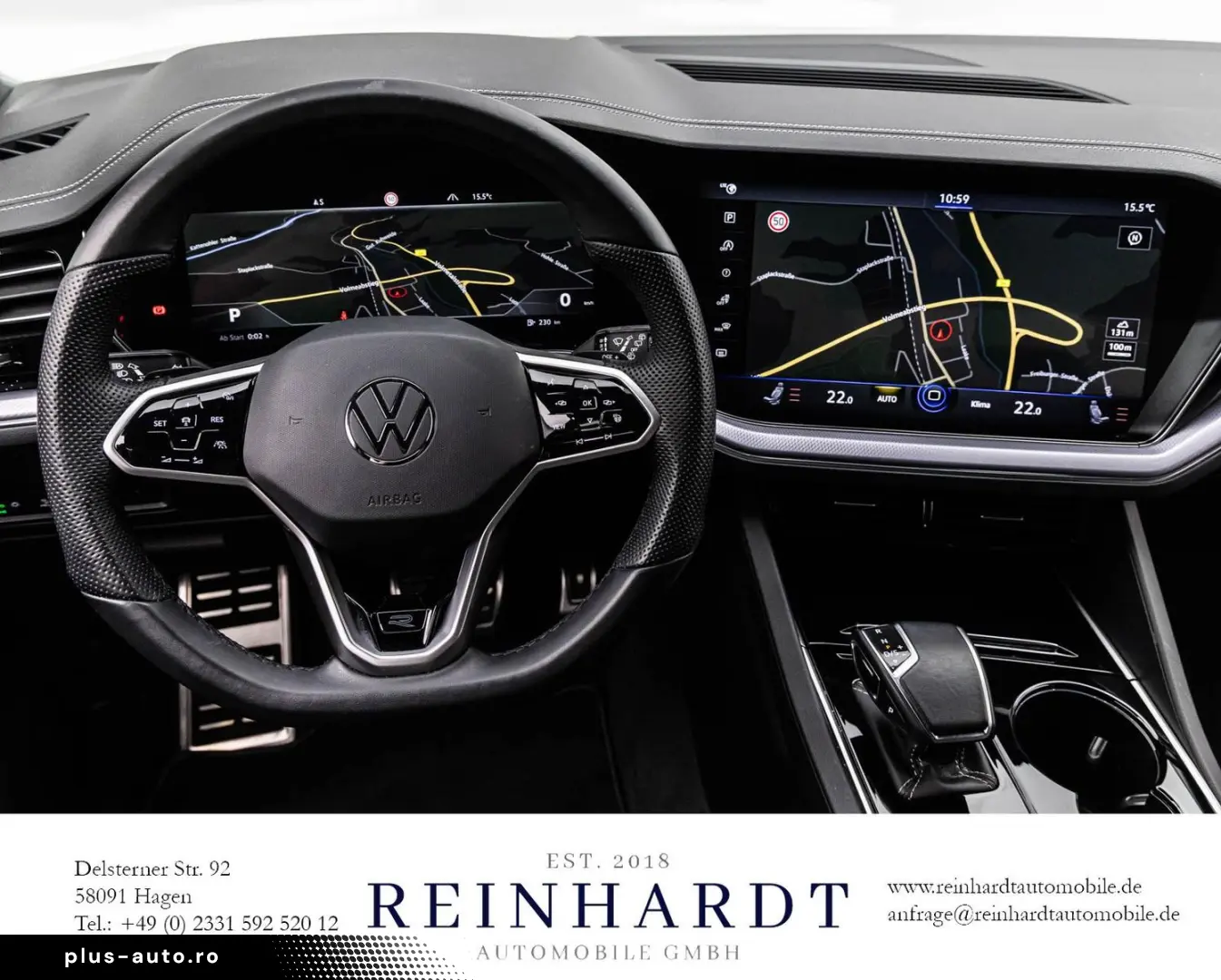 VW TOUAREG 3.0TDi BLACK 22Z. ACC StHz NIGHT AHK HuD