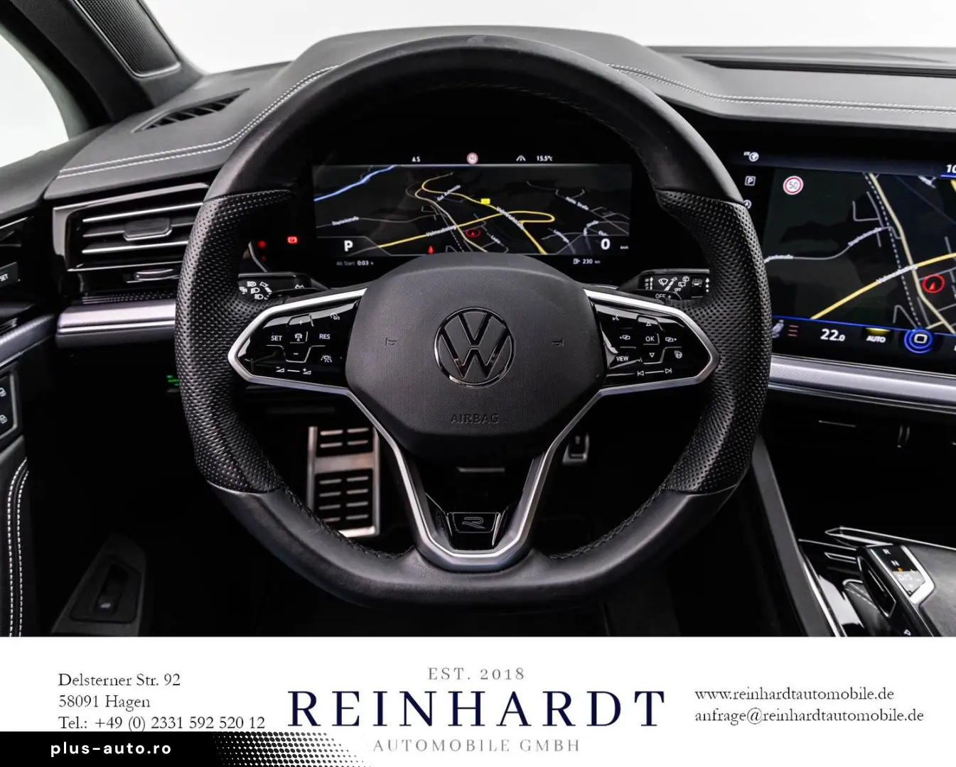 VW TOUAREG 3.0TDi BLACK 22Z. ACC StHz NIGHT AHK HuD