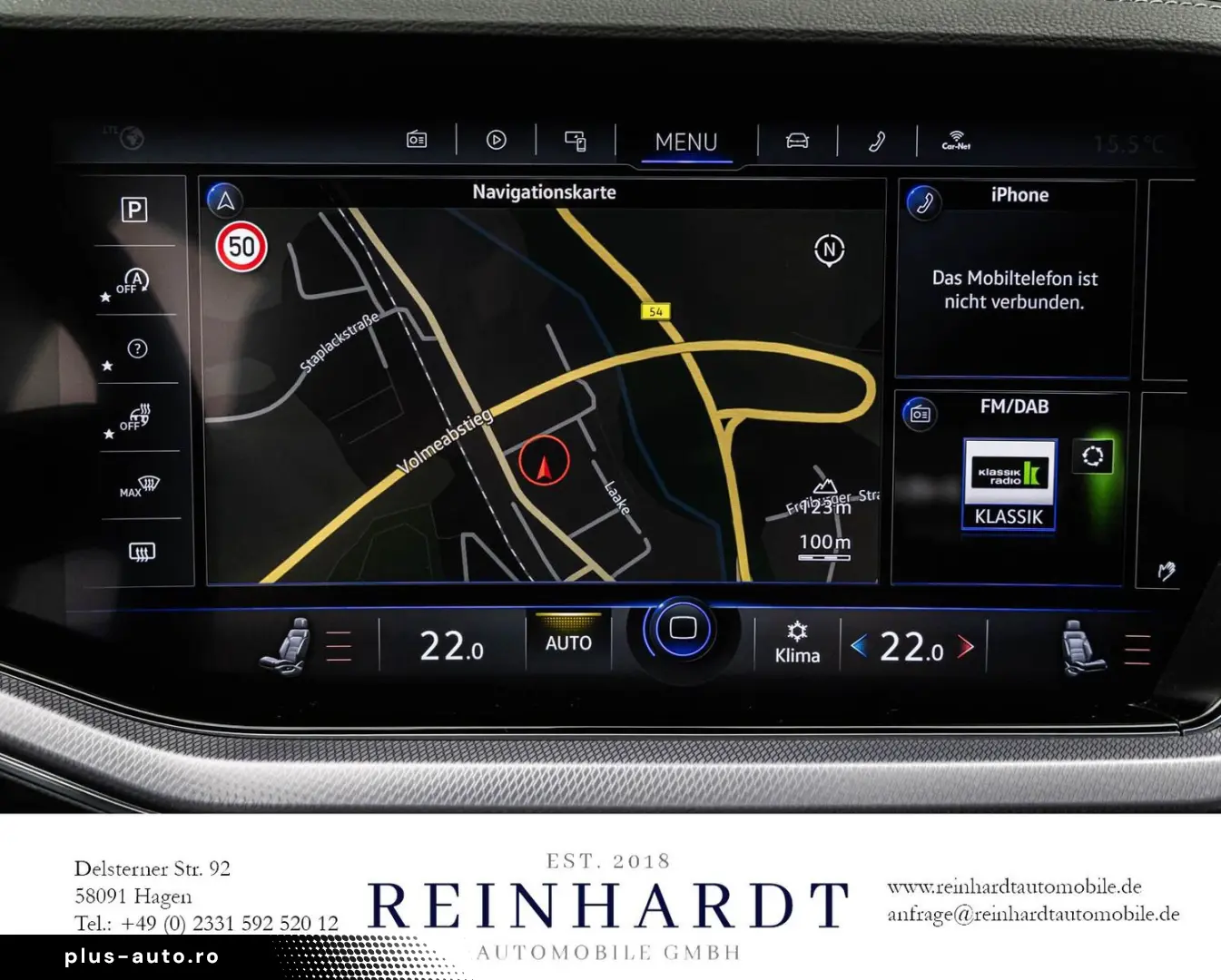 VW TOUAREG 3.0TDi BLACK 22Z. ACC StHz NIGHT AHK HuD