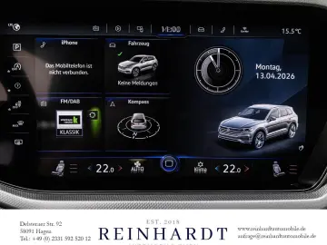 VW TOUAREG 3.0TDi BLACK 22Z. ACC StHz NIGHT AHK HuD