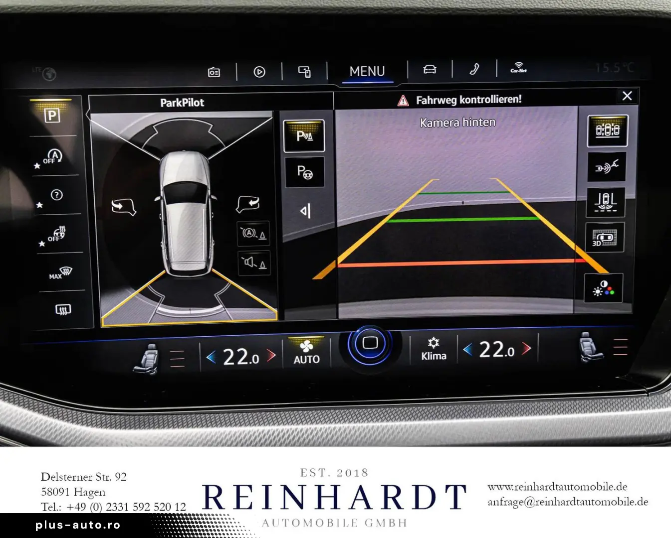 VW TOUAREG 3.0TDi BLACK 22Z. ACC StHz NIGHT AHK HuD