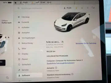 TESLA Model 3 Long Range   Dual AWD   8Fach   SOH 92%