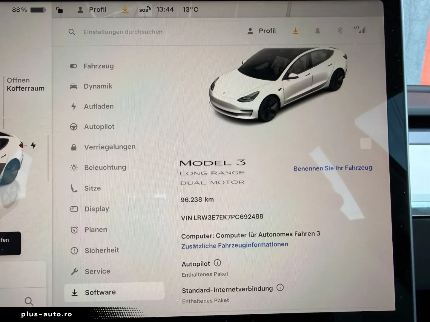 TESLA Model 3 Long Range   Dual AWD   8Fach   SOH 92%