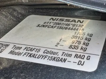 NISSAN JUKE   FAB 12.2013   1.5 DIESEL 110CP   EURO 5