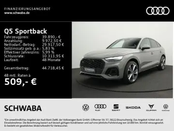 AUDI Q5 Sportback S line 50 eTFSI quattro S tronic