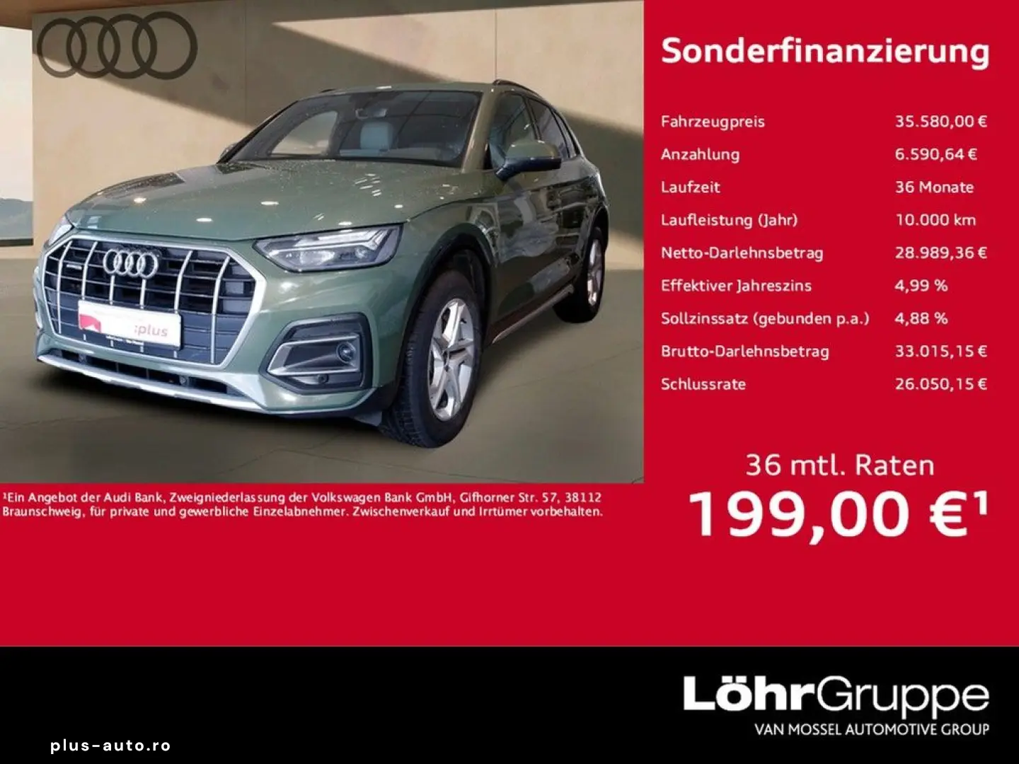 AUDI Q5 50 TDI quattro advanced Navi VC RFK PDC LED B