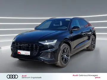 AUDI Q8 55 TFSI qu S line MATRIX PANO Luft AHK B&O