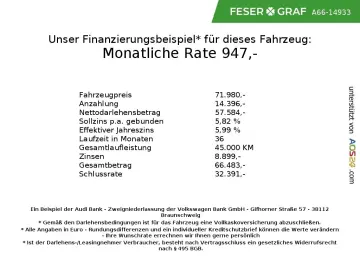 AUDI Q8 50 TDI qu 2x S line LUFT MATRIX B&O 360  PANO