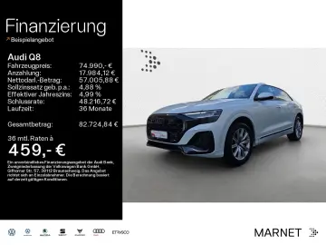 AUDI Q8 SUV 50 TDI quattro S line Optikpaket Pano vir