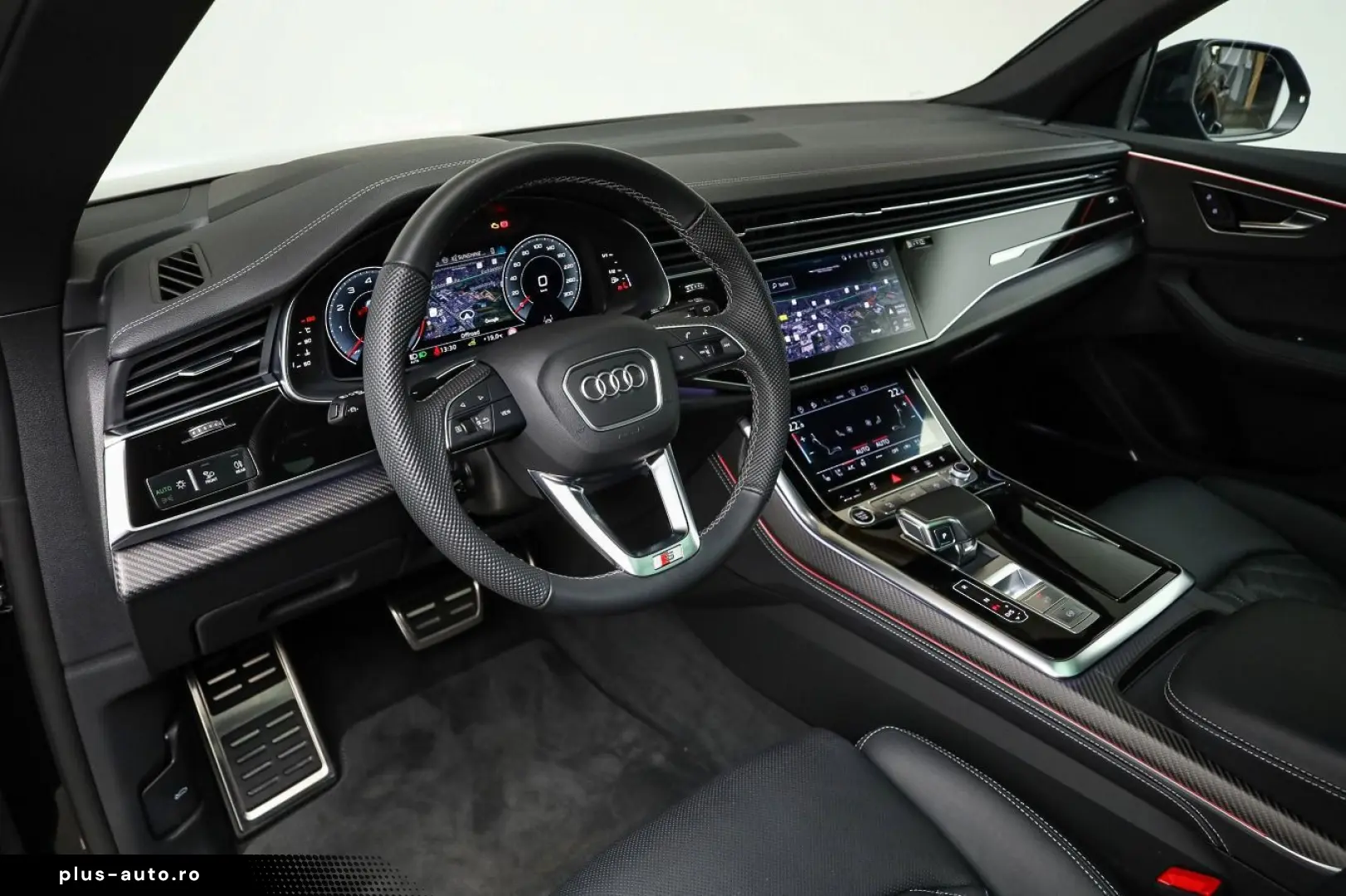 AUDI Q8 55 TFSI qu. 2 x S line black  HUD  Pano  AHK