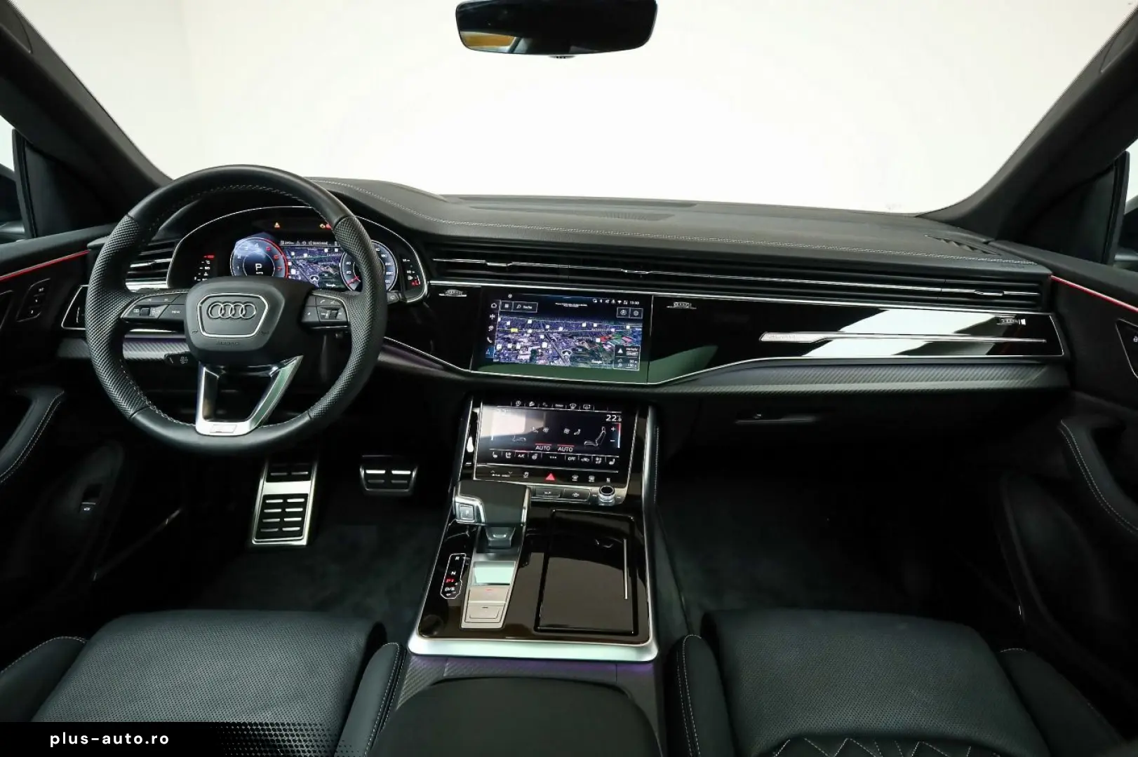 AUDI Q8 55 TFSI qu. 2 x S line black  HUD  Pano  AHK