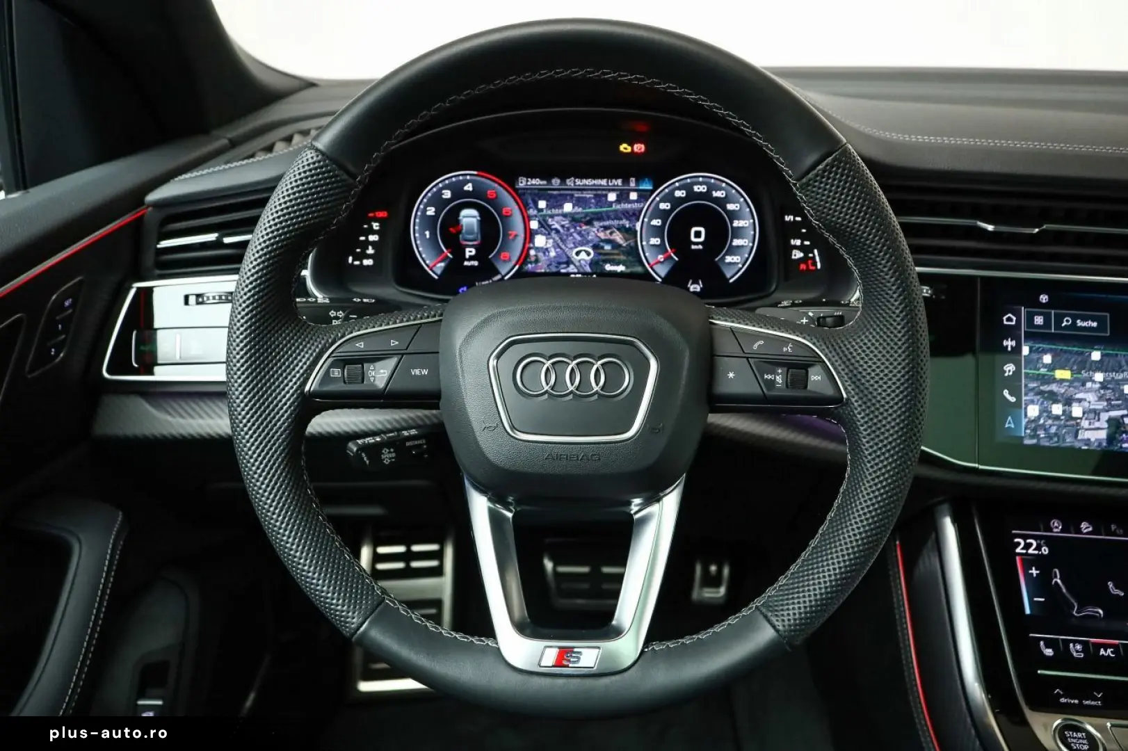 AUDI Q8 55 TFSI qu. 2 x S line black  HUD  Pano  AHK