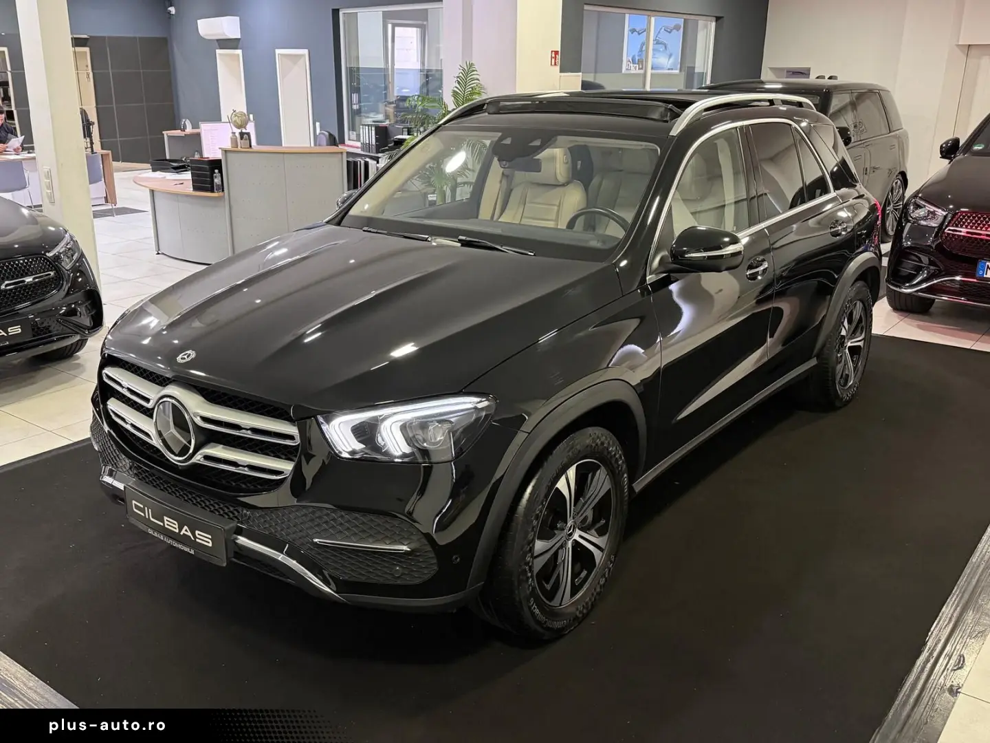 MERCEDES-BENZ GLE 350 e 4MATIC  PANO DIST 360 LEDER-BEIGE
