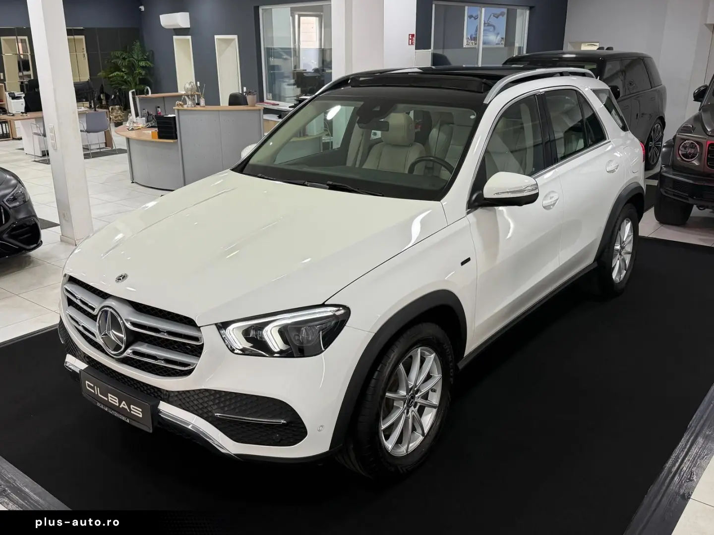 MERCEDES-BENZ GLE 350 de 4M PANO 360 BURM LEDER-BEIGE