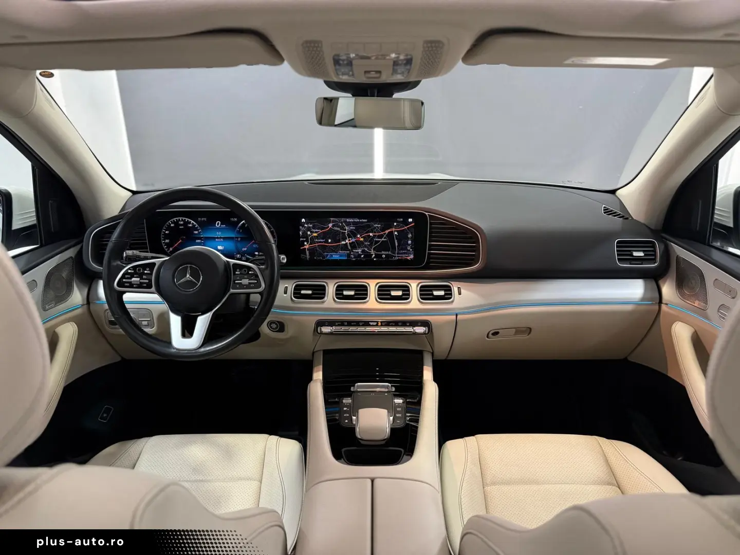 MERCEDES-BENZ GLE 350 de 4M PANO 360 BURM LEDER-BEIGE