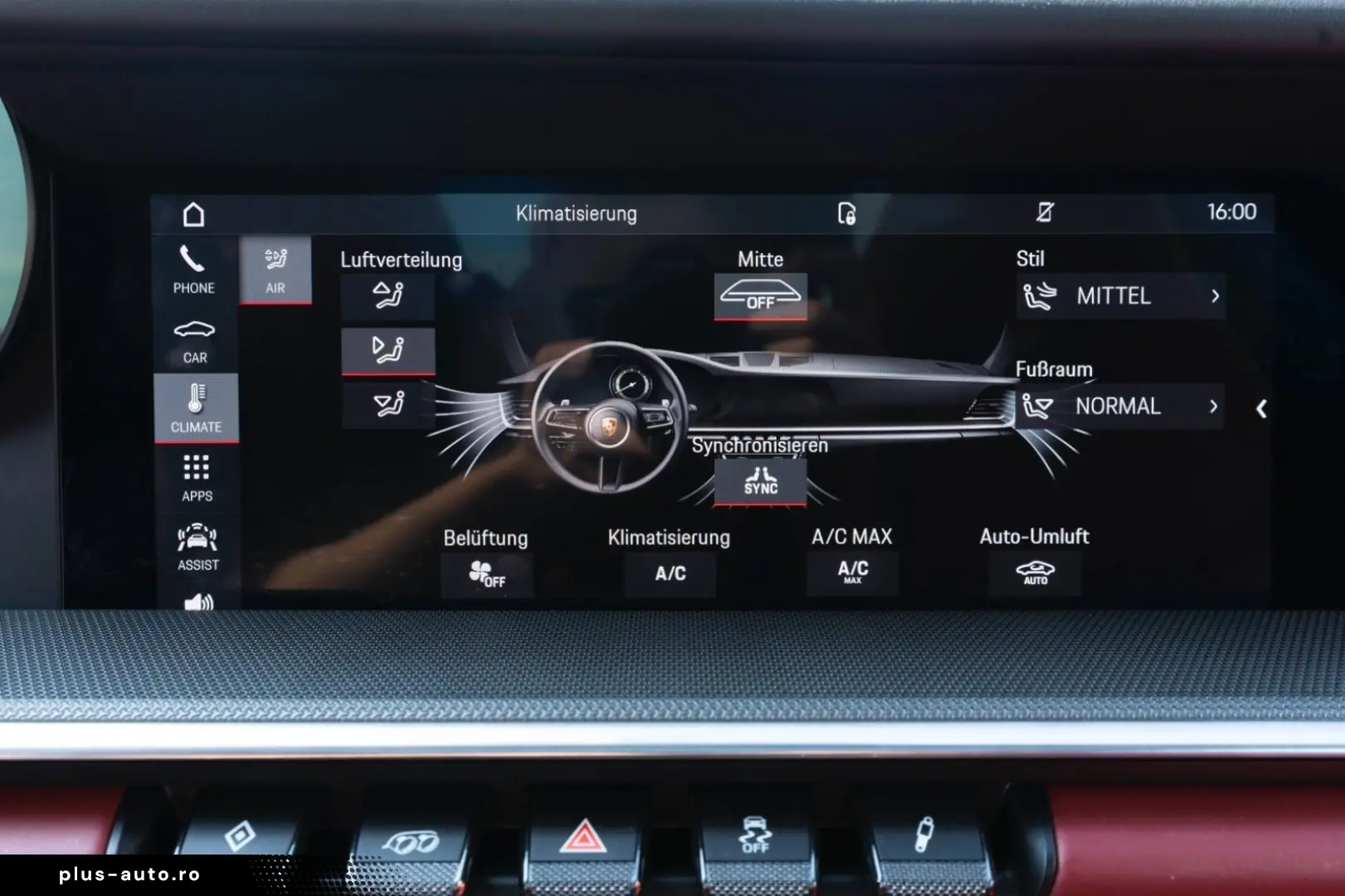 PORSCHE 911  Carrera 992 KAM PASM PDK LED CHRONO CARP