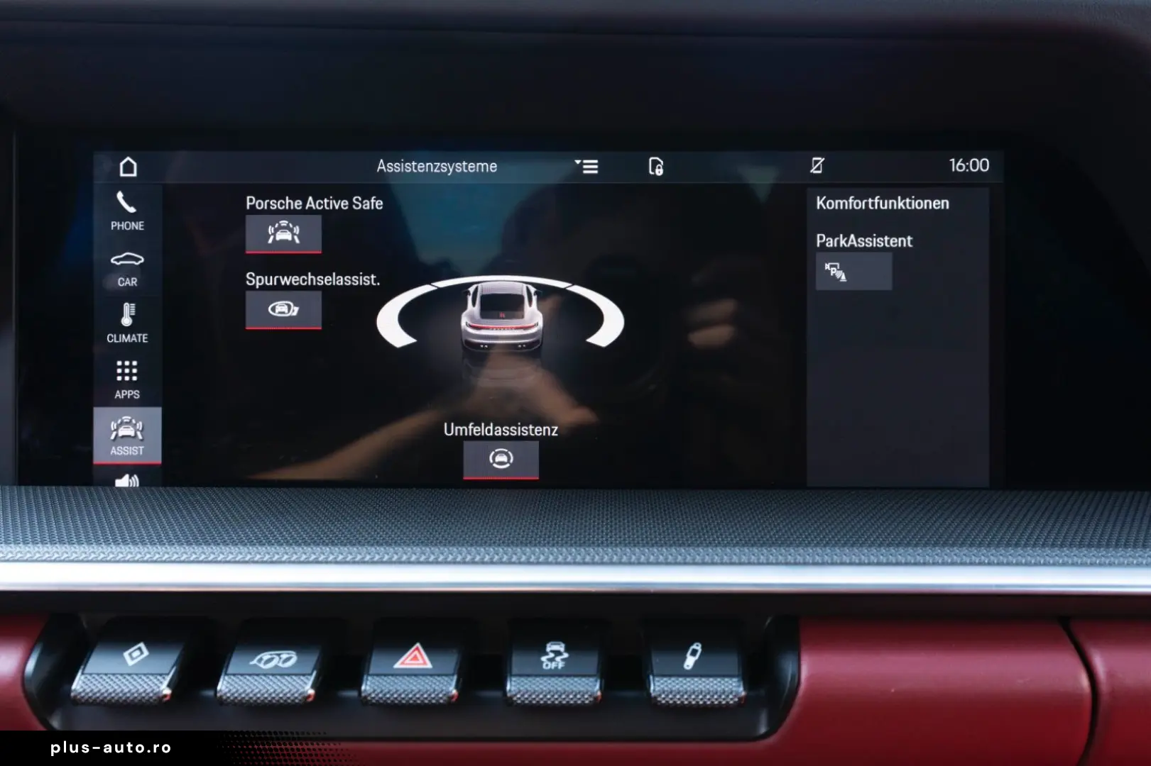 PORSCHE 911  Carrera 992 KAM PASM PDK LED CHRONO CARP