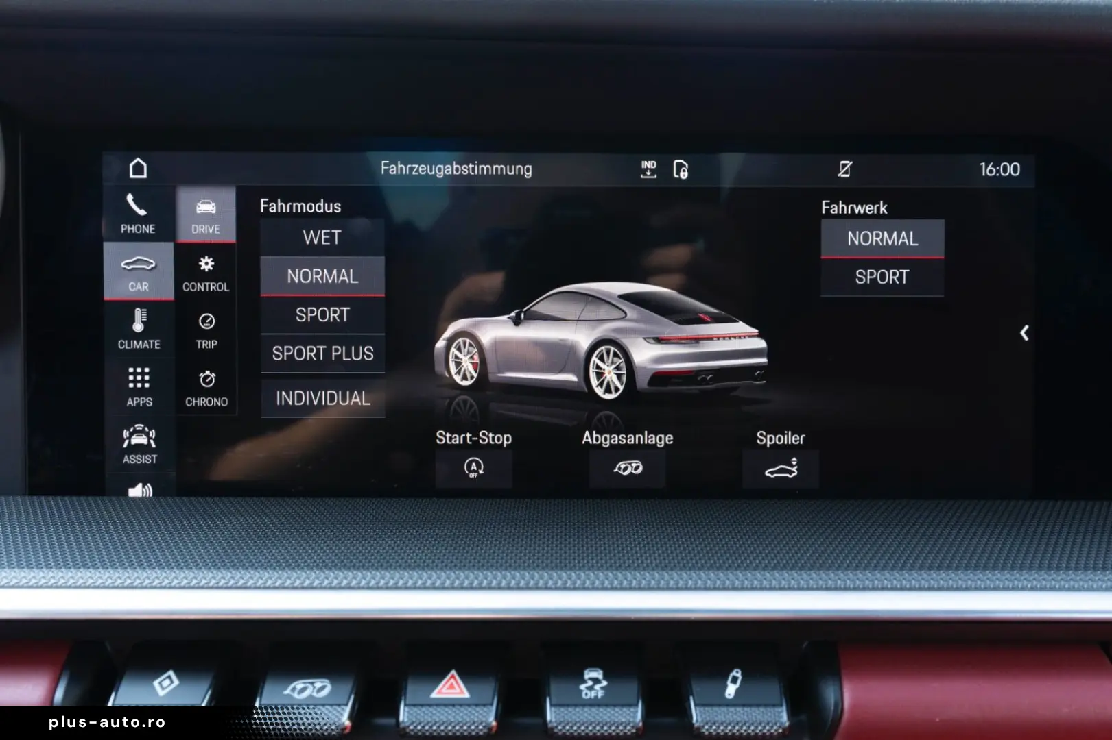 PORSCHE 911  Carrera 992 KAM PASM PDK LED CHRONO CARP