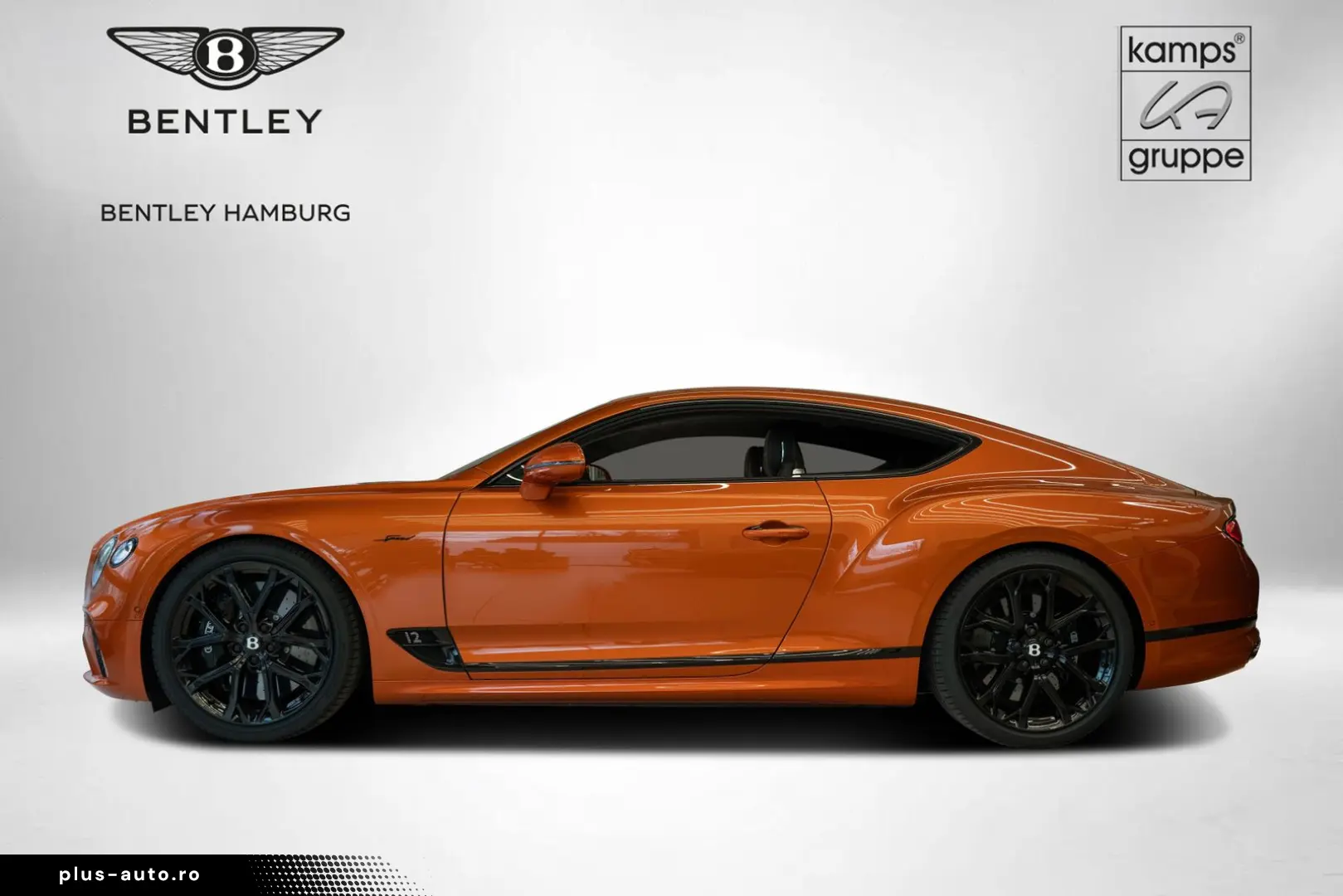 BENTLEY Continental GT Speed W12 Mandarin Hide Mulliner