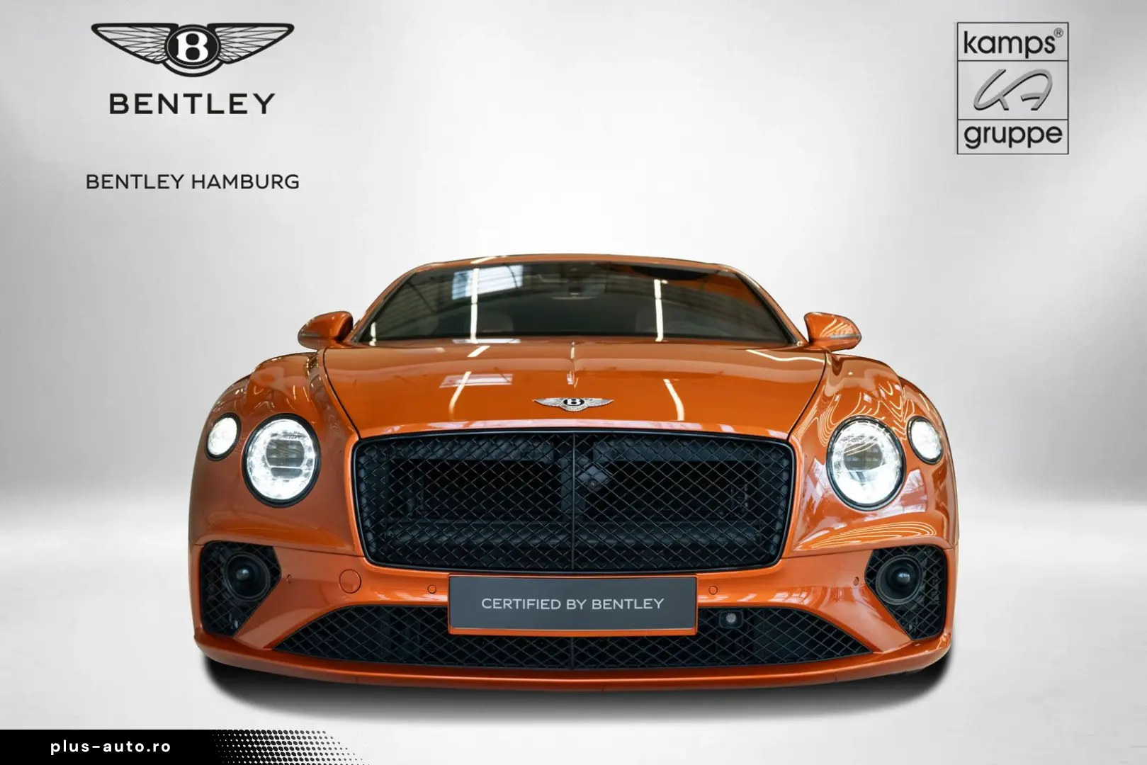 BENTLEY Continental GT Speed W12 Mandarin Hide Mulliner