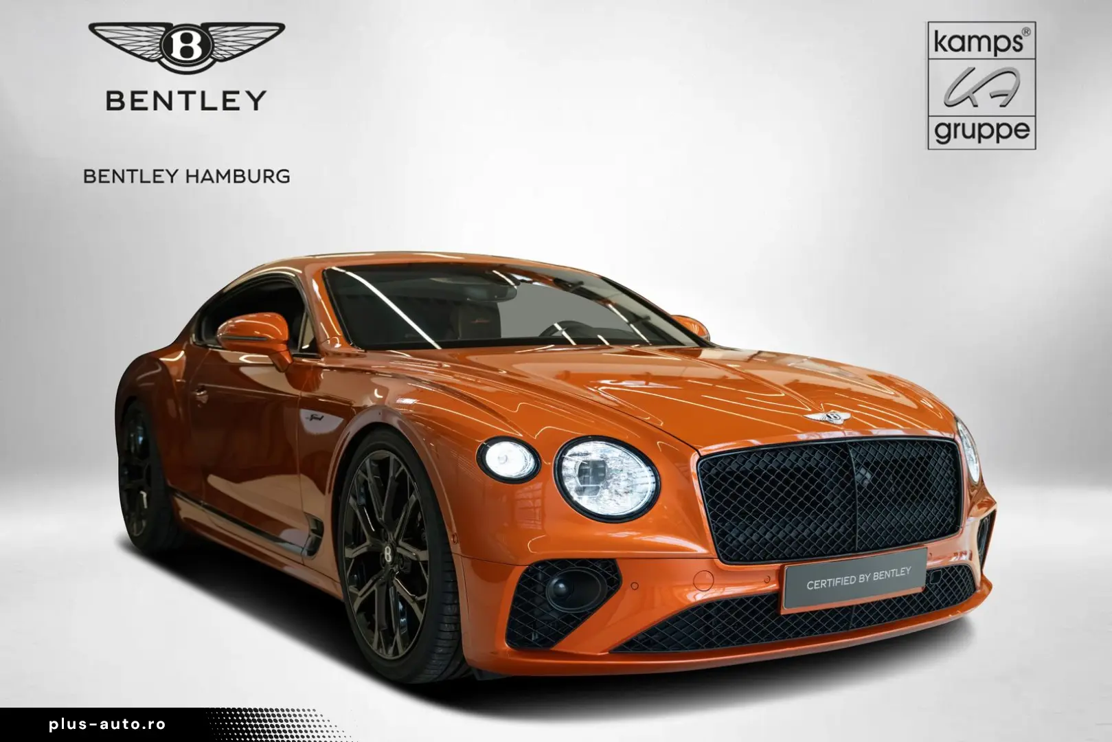 BENTLEY Continental GT Speed W12 Mandarin Hide Mulliner