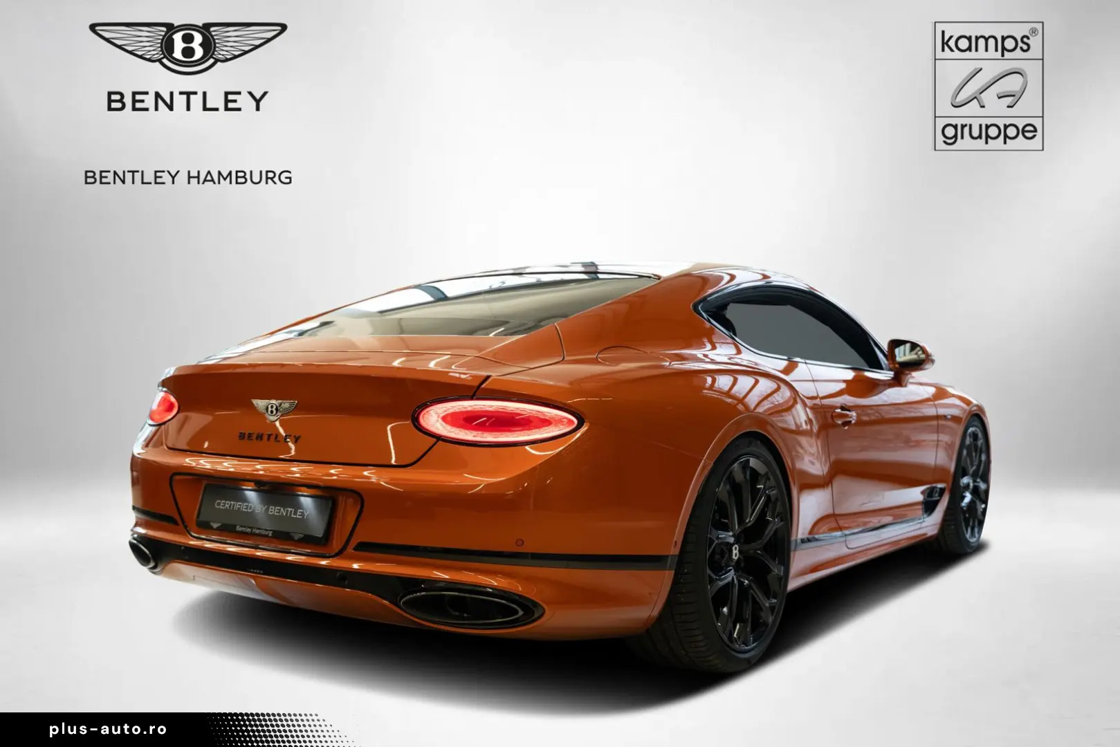 BENTLEY Continental GT Speed W12 Mandarin Hide Mulliner