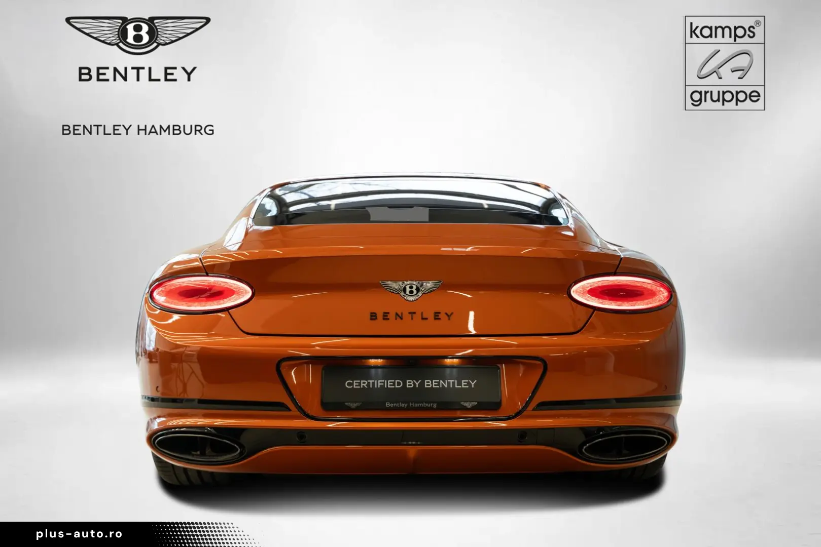 BENTLEY Continental GT Speed W12 Mandarin Hide Mulliner