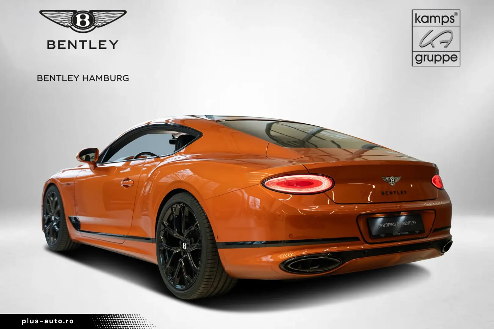 BENTLEY Continental GT Speed W12 Mandarin Hide Mulliner