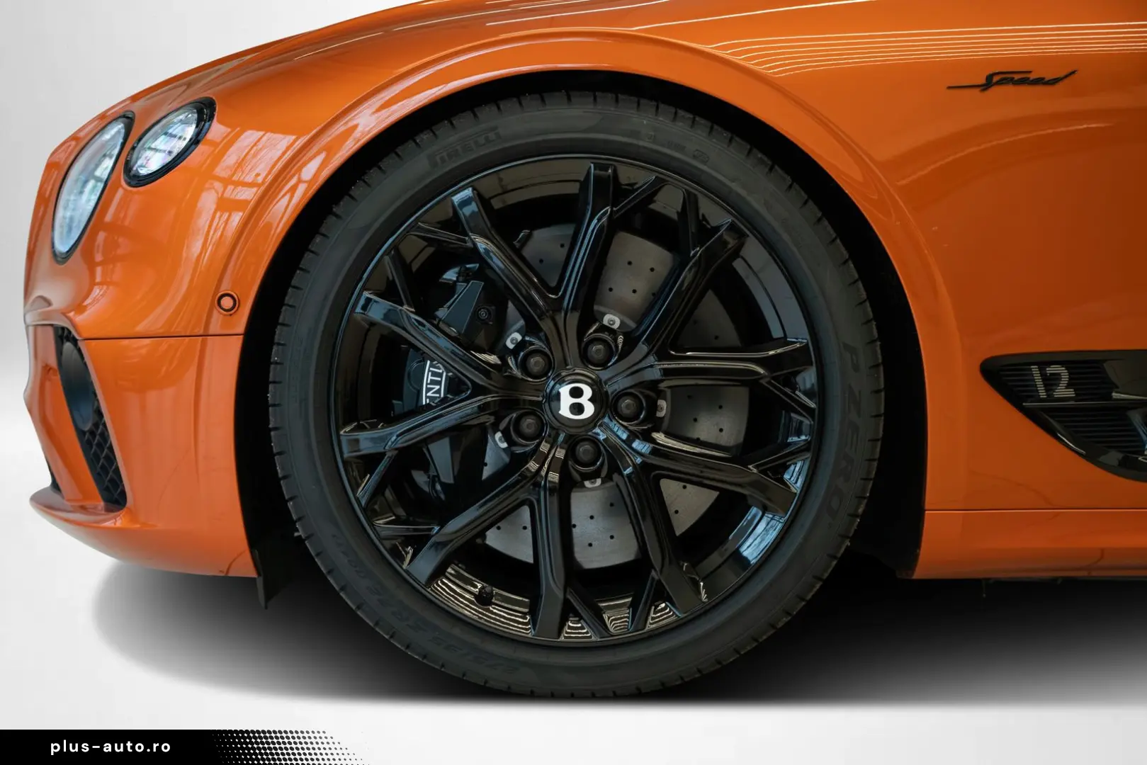 BENTLEY Continental GT Speed W12 Mandarin Hide Mulliner