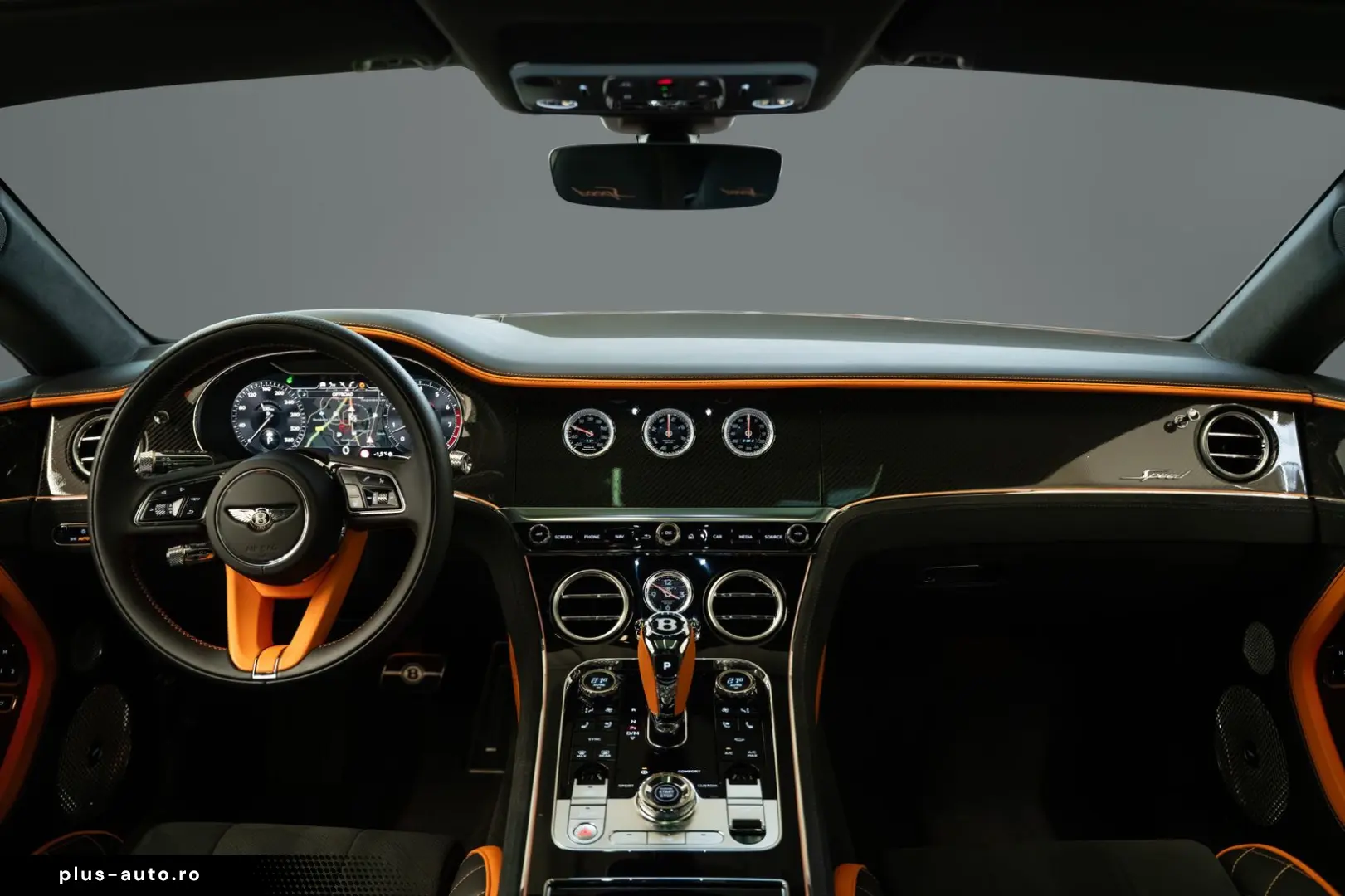 BENTLEY Continental GT Speed W12 Mandarin Hide Mulliner