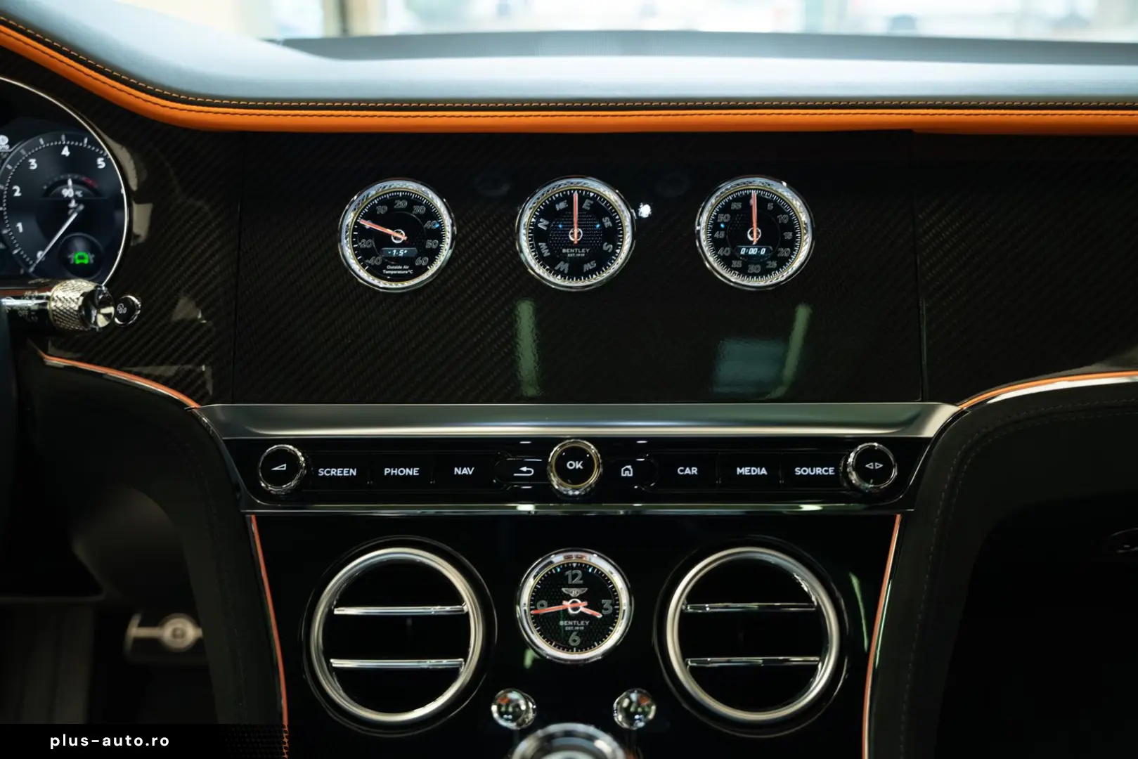 BENTLEY Continental GT Speed W12 Mandarin Hide Mulliner