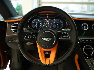 BENTLEY Continental GT Speed W12 Mandarin Hide Mulliner