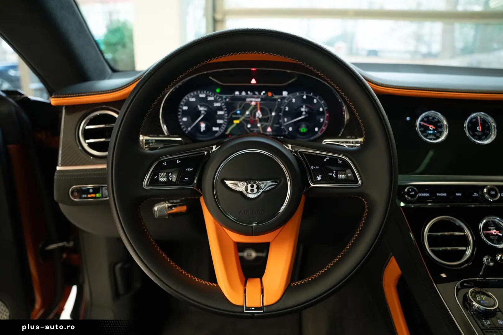 BENTLEY Continental GT Speed W12 Mandarin Hide Mulliner