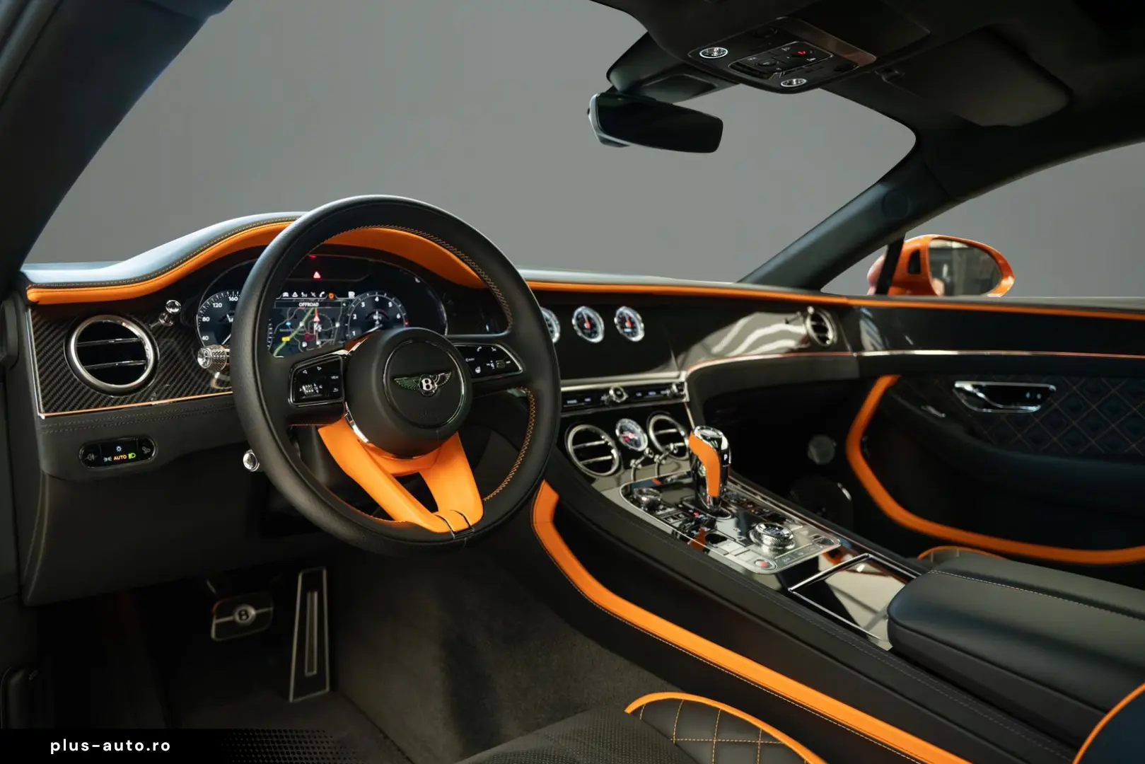 BENTLEY Continental GT Speed W12 Mandarin Hide Mulliner