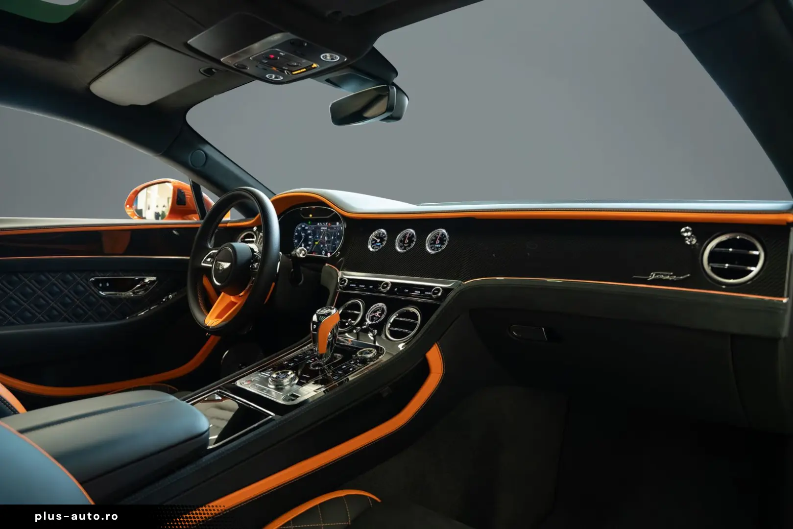 BENTLEY Continental GT Speed W12 Mandarin Hide Mulliner