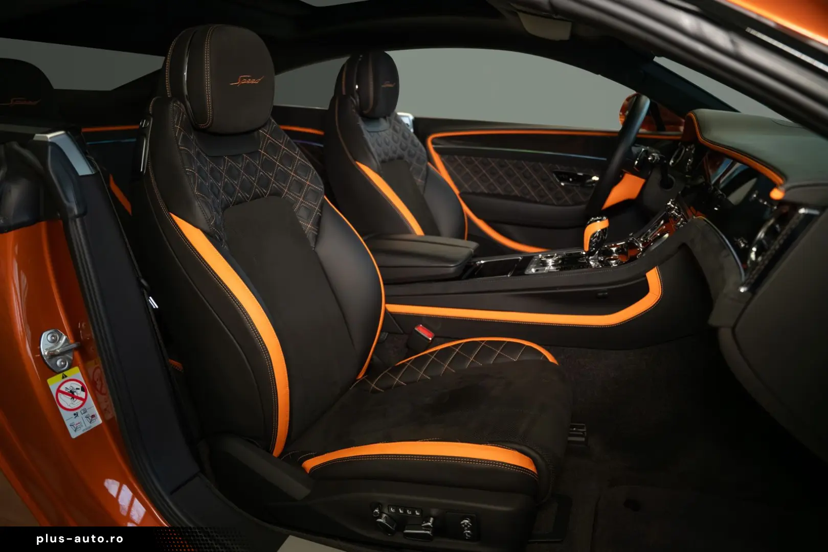 BENTLEY Continental GT Speed W12 Mandarin Hide Mulliner