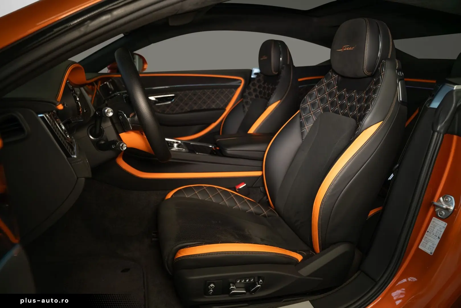 BENTLEY Continental GT Speed W12 Mandarin Hide Mulliner