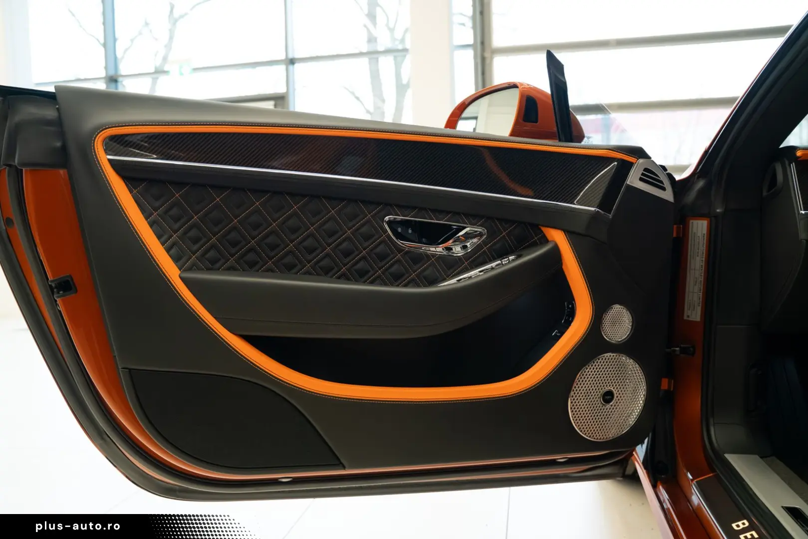 BENTLEY Continental GT Speed W12 Mandarin Hide Mulliner