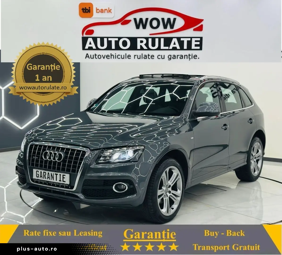 AUDI Q5 2010 2.0D E5 4X4 Garantie 12 Luni Rate Avans 0 Doar