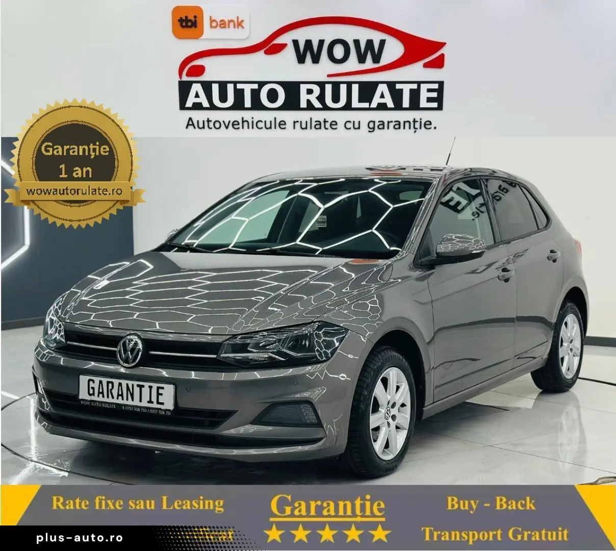 VOLKSWAGEN POLO 2019 1.6D E6 Garantie 12 Luni Rate Avans 0 D
