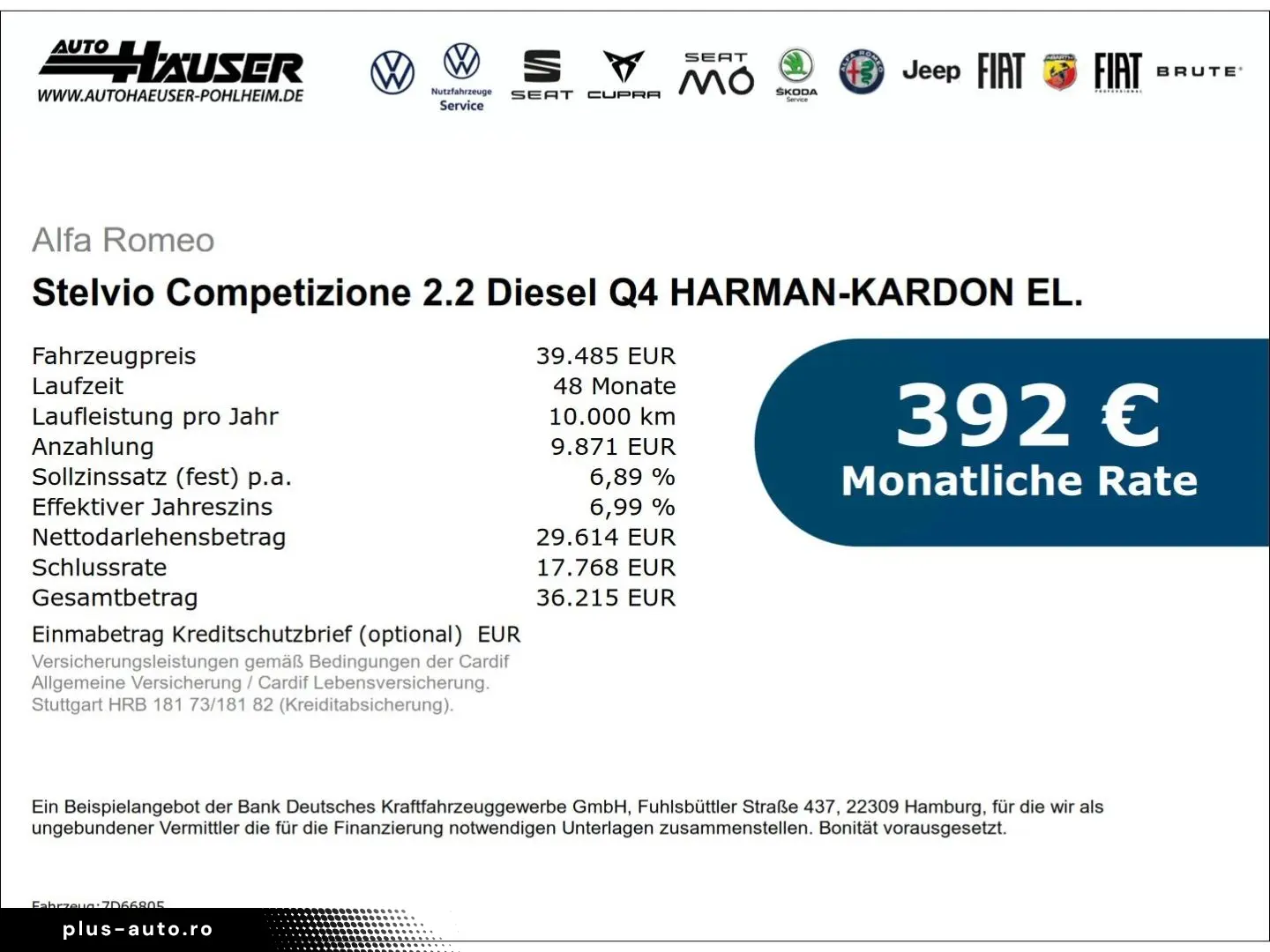 ALFA ROMEO Stelvio Competizione 2.2 Diesel Q4 HARMAN-KARDON
