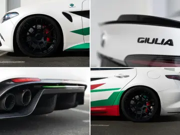 ALFA ROMEO Giulia Quadrifoglio 2.9  Bi-XENON CARBON SPARCO