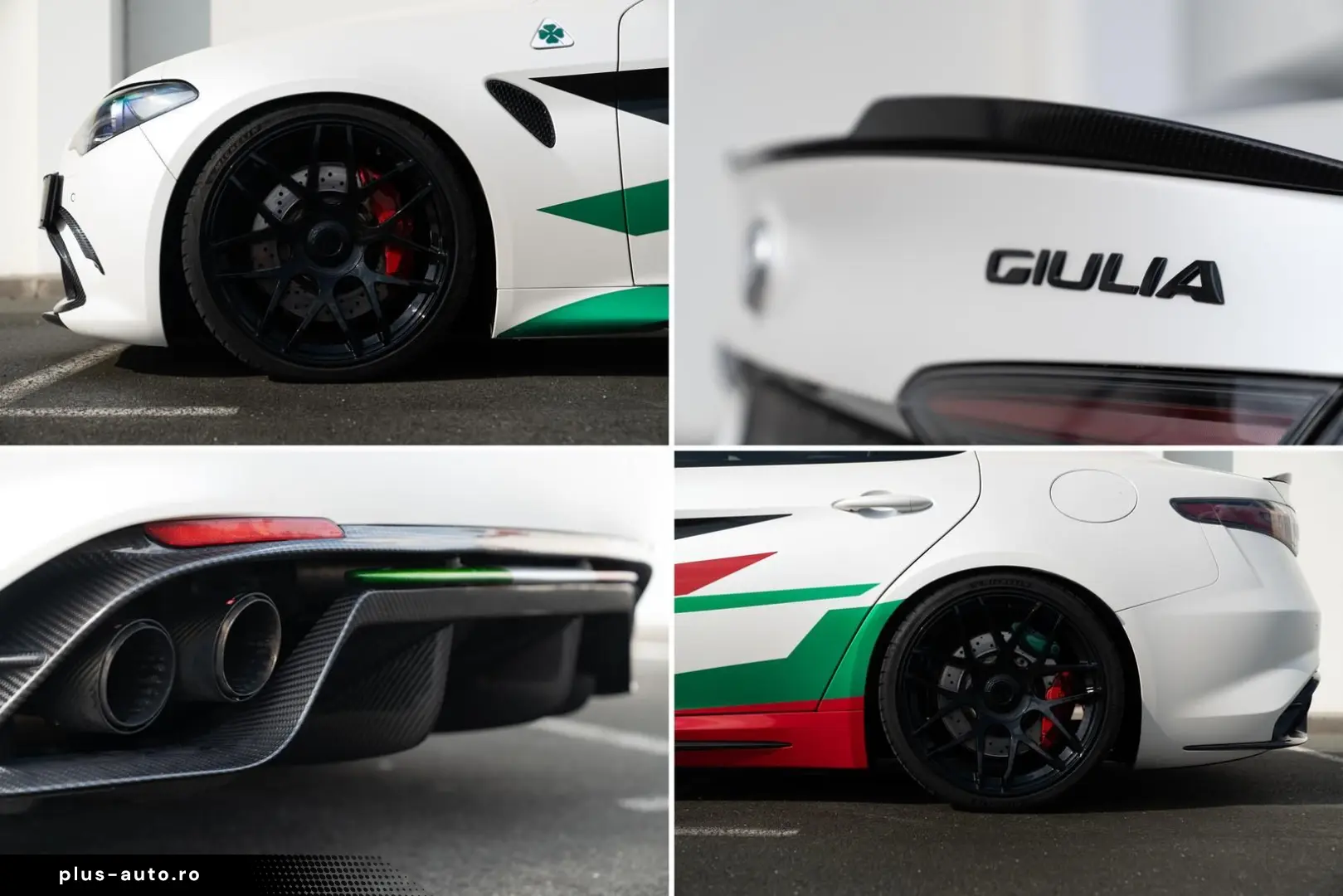 ALFA ROMEO Giulia Quadrifoglio 2.9  Bi-XENON CARBON SPARCO