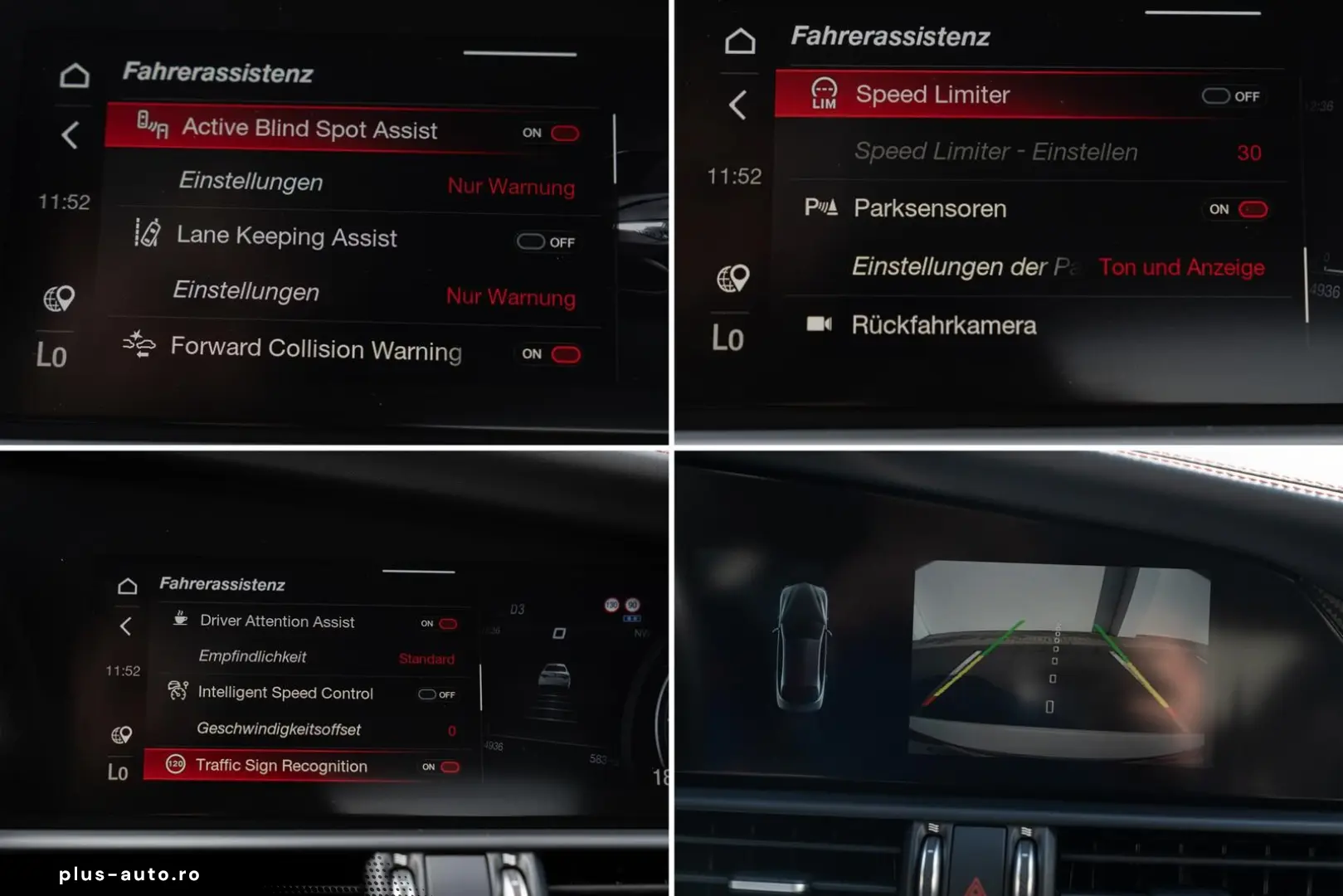 ALFA ROMEO Giulia Quadrifoglio 2.9  Bi-XENON CARBON SPARCO