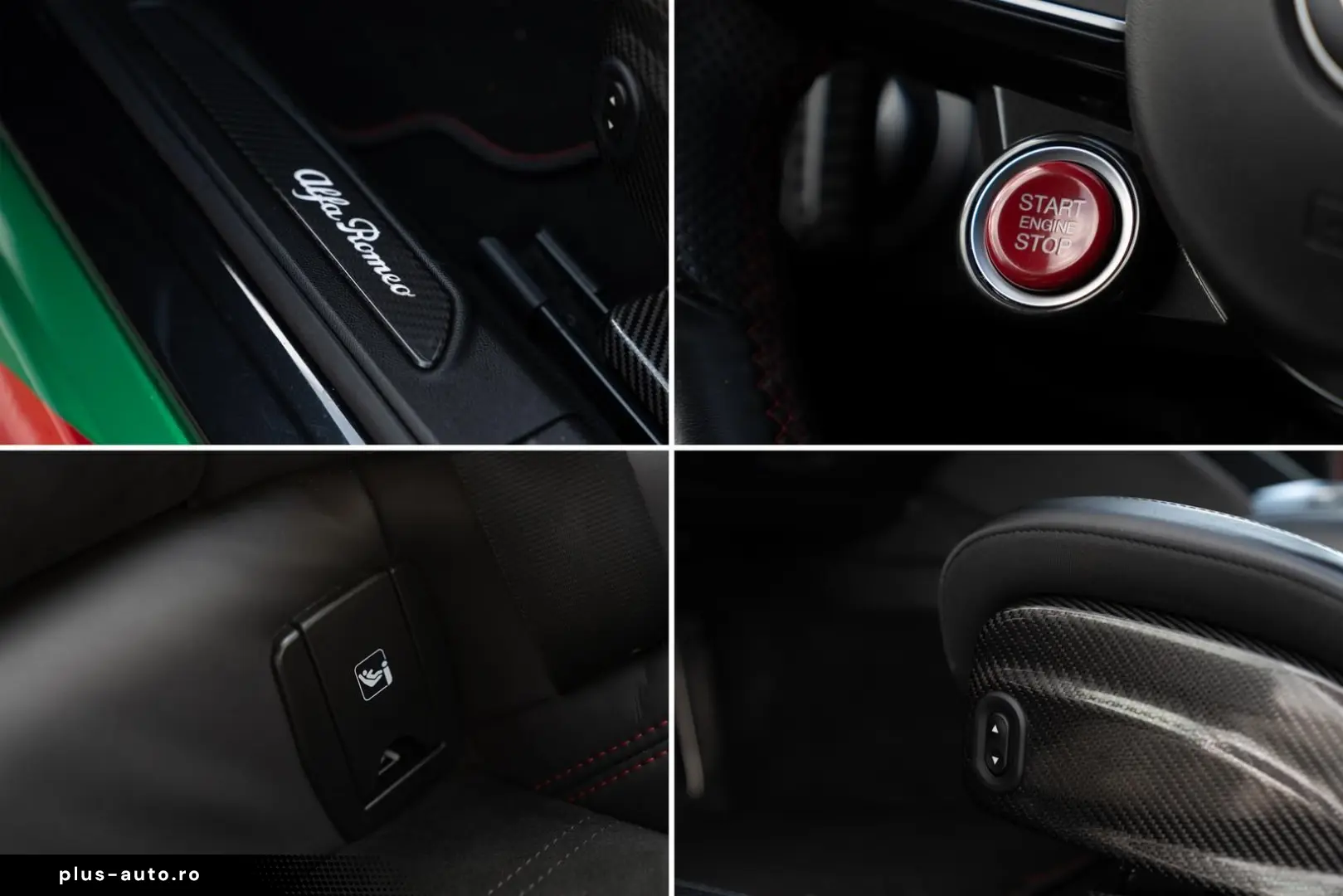 ALFA ROMEO Giulia Quadrifoglio 2.9  Bi-XENON CARBON SPARCO