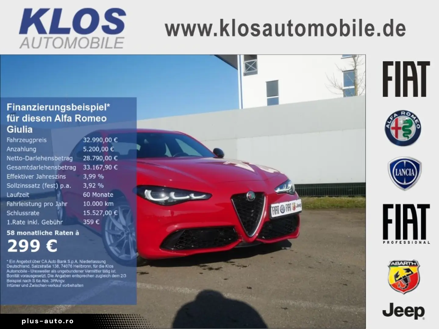 ALFA ROMEO Giulia TI 2.0 TURBO 16V 280 PS AT8 Q4 NAVI XENON