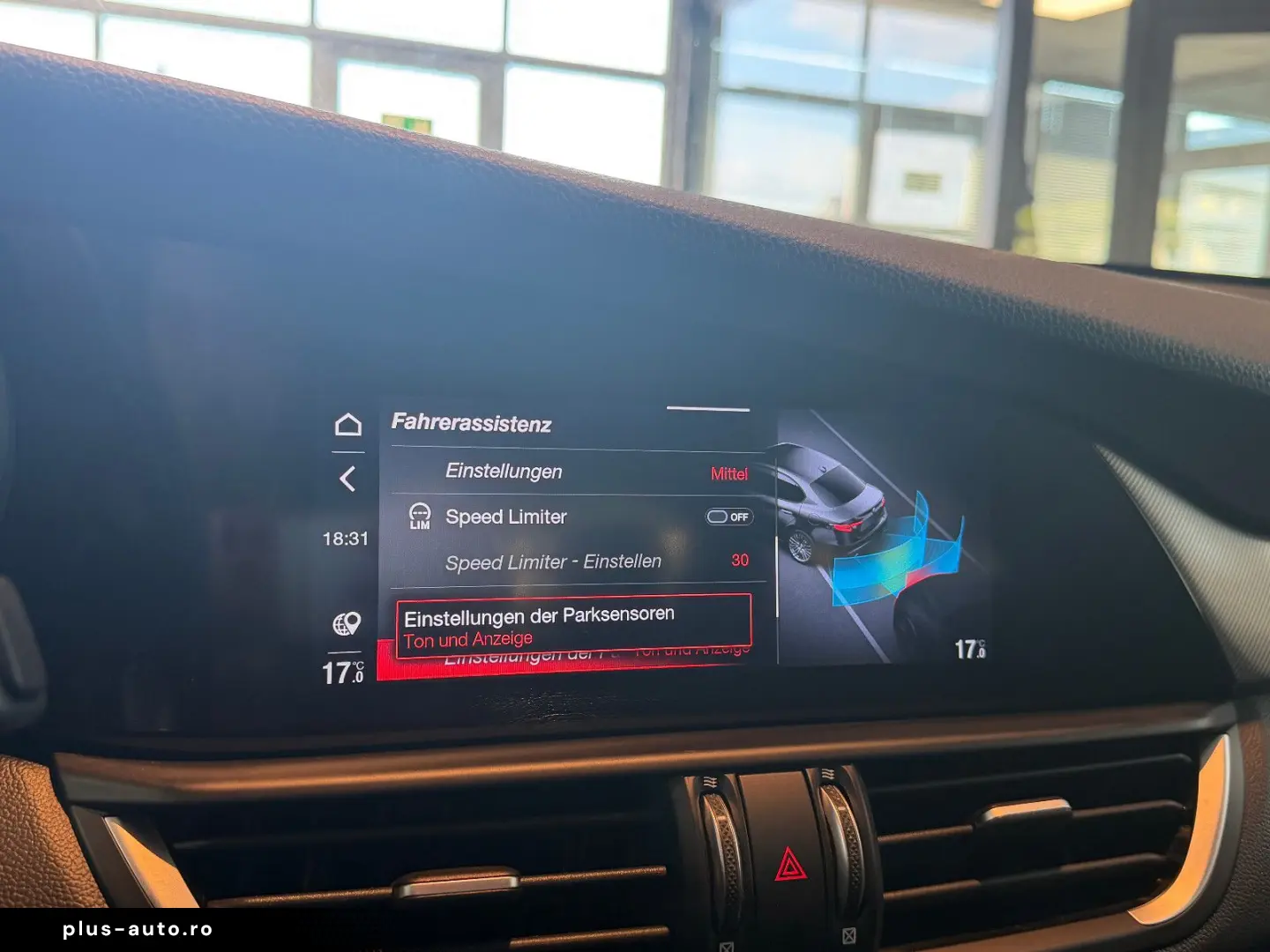 ALFA ROMEO Giulia Sprint  KAMERA ALL-BLACK CAR-PLAY