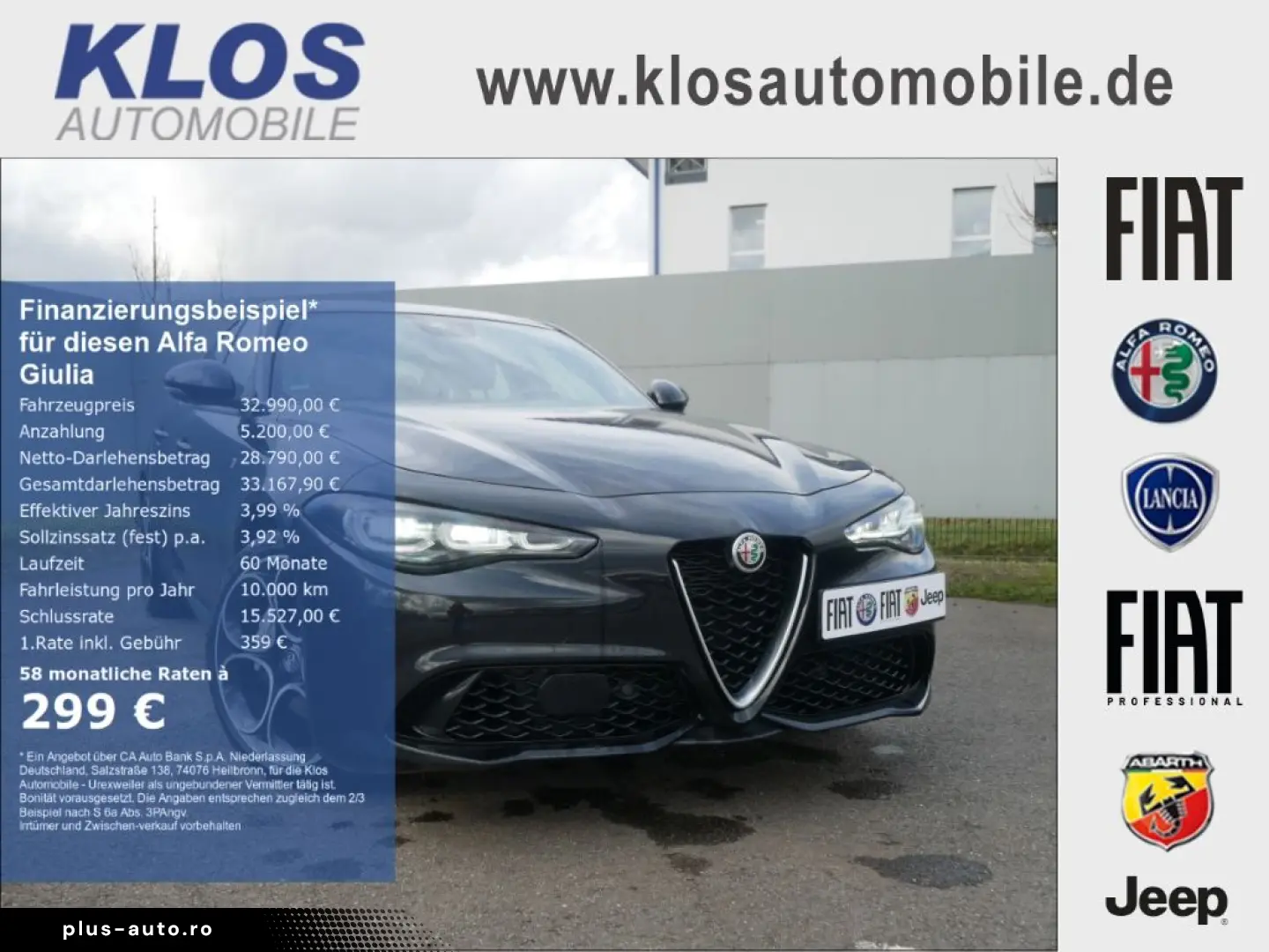 ALFA ROMEO Giulia TI 2.0 TURBO 16V 280 PS AT8 Q4 NAVI