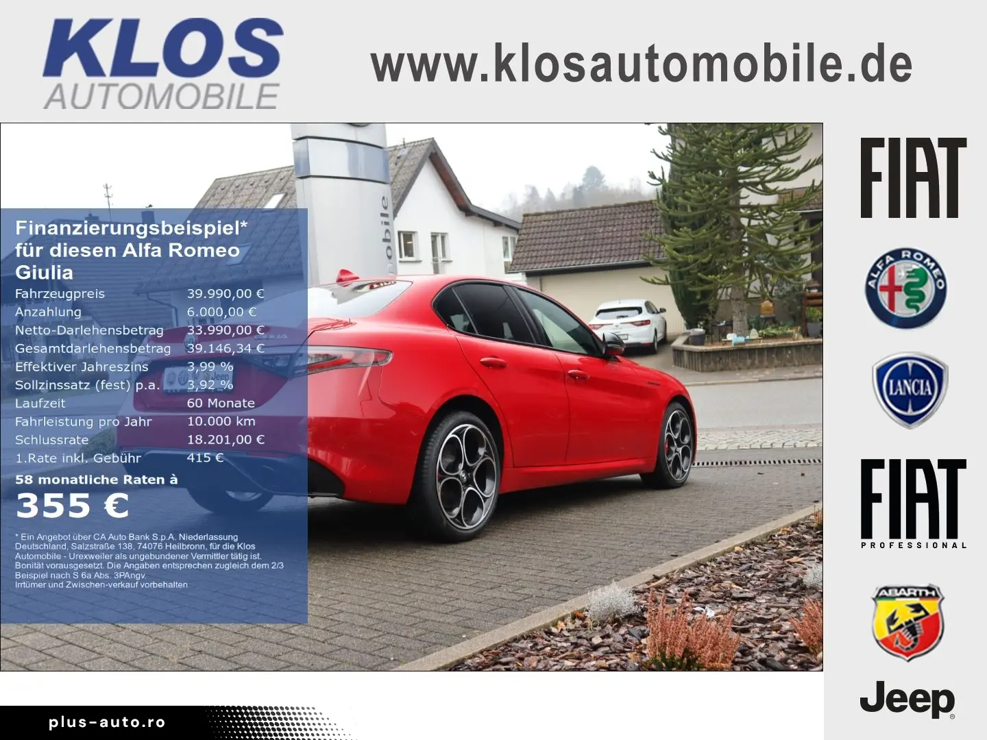 ALFA ROMEO Giulia COMPETIZIONE 2.0 TURBO 16V 280 PS AT8 Q4